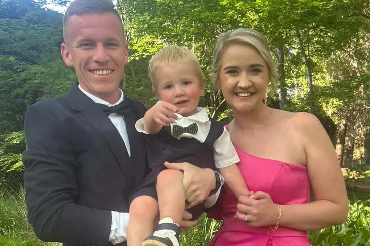 Collin and his family